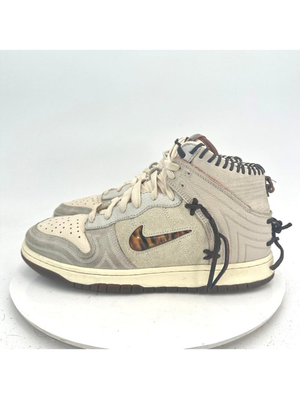 Nike Dunk X Bodega Men Size 10 CZ8125-100 High Sail Multi Brown Basketball Shoes